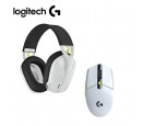 AUDIFONO C/MICROF. LOGITECH G435 + MOUSE G305 WIRELESS BLACK/WHITE/GREEN (981-001161)